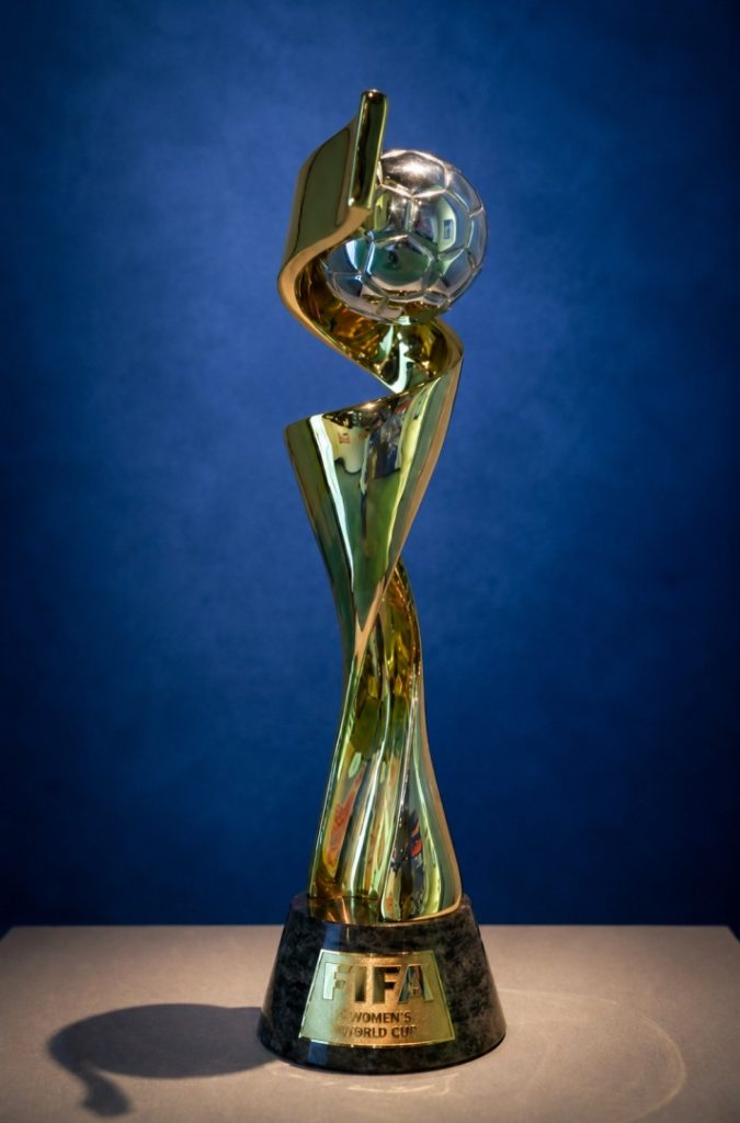 FIFA trophy for the next women's world cup 2027