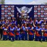 Nepal women's national cricket team winning moment
