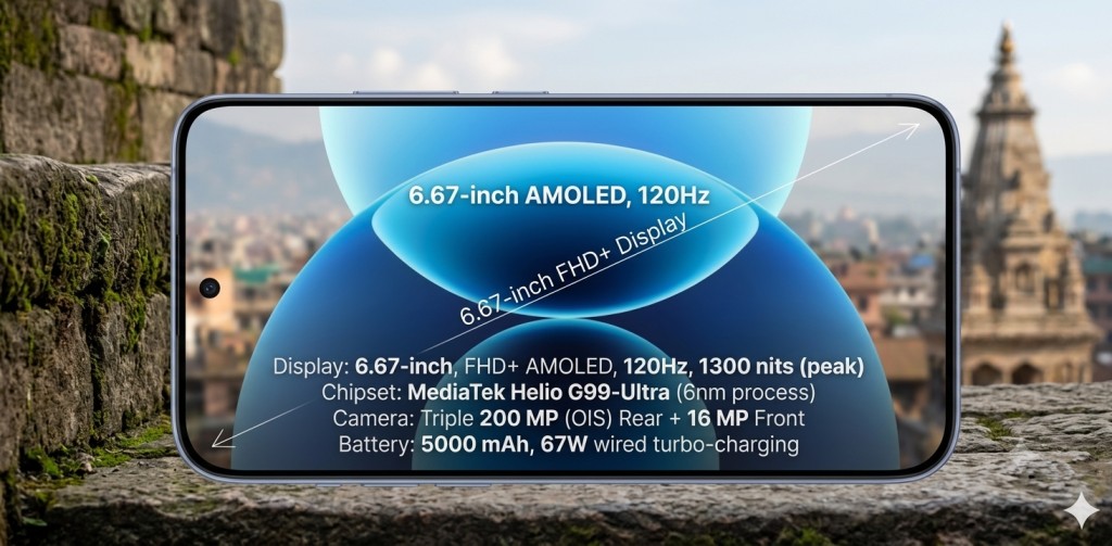 Supporting image for Redmi note 13 pro price in Nepal