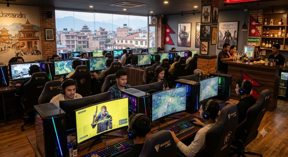 Gaming Cafe Kathmandu, Gaming PC vs gaming laptop Nepal