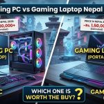 Feature image for Gaming PC vs Gaming Laptop Nepal
